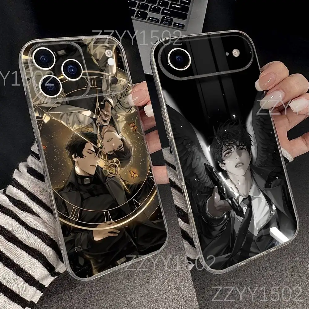 

O-Omniscient Reader Viewpoint Phone Case For iPhone 17,16,15,14,13,12,11 Pro,Max,Plus,X,XS,XR,SE4,E Mini Transparent Soft