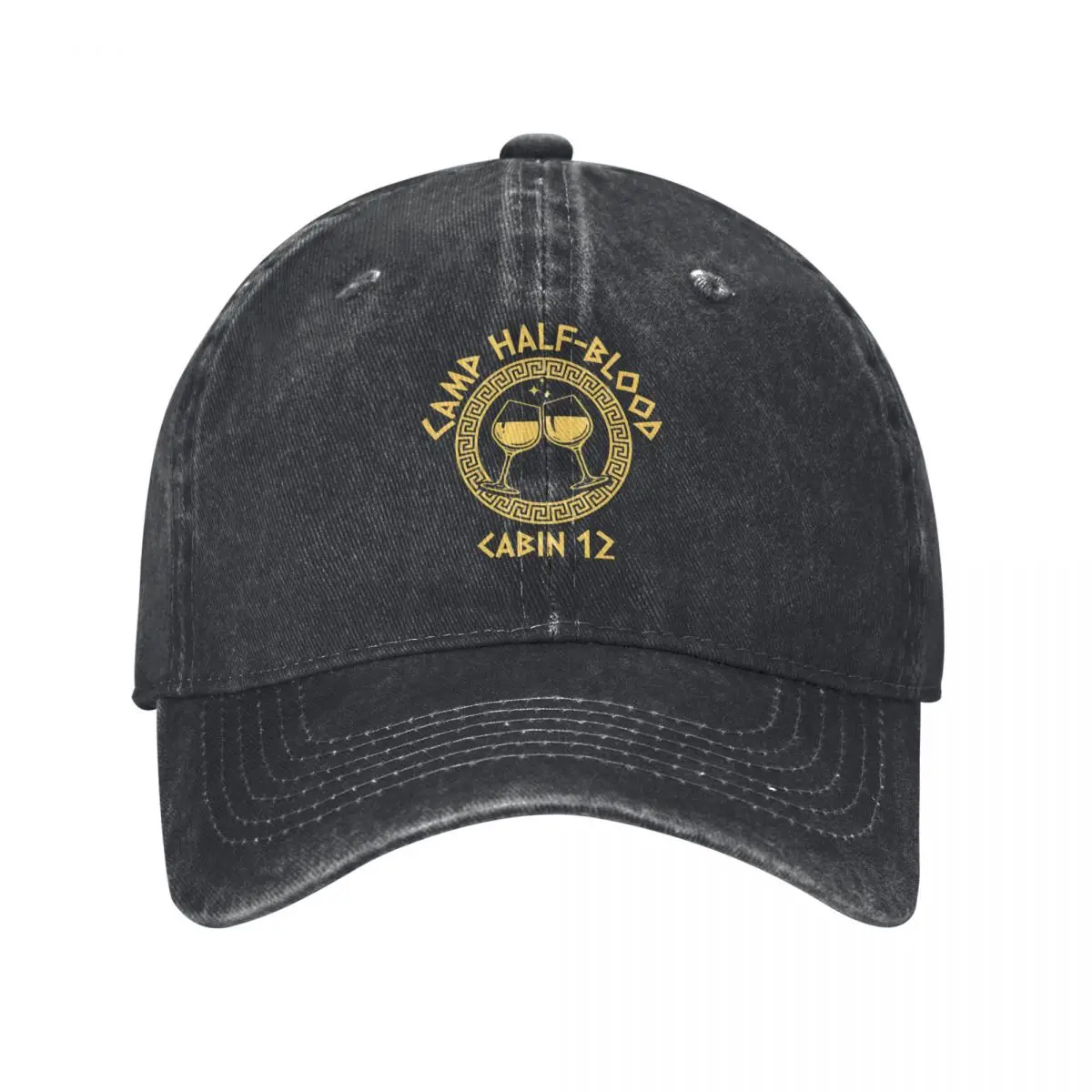 

Camp Half-Blood Cabin Men Women Baseball Cap Percy Jackson Distressed Denim Caps Hat Vintage Outdoor All Seasons Soft Headwear