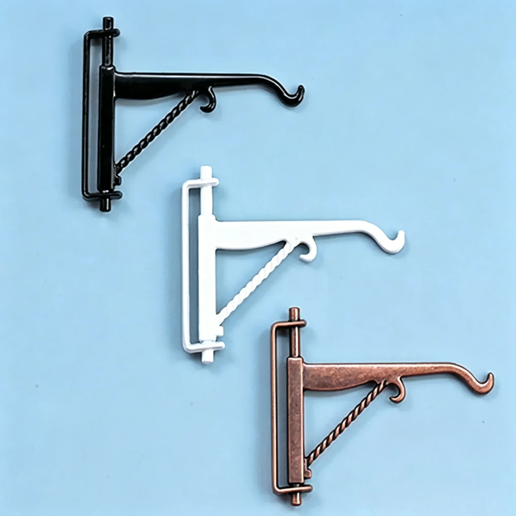 1/12 Doll House Miniature Metal Shelf Support Bracket Model Scene Building Accessories