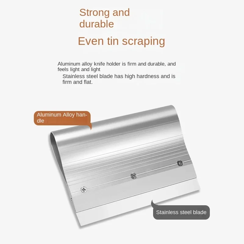 10CM 15CM 20CM 25CM 30CM stainless Steel Paste Squeegee Scraping Board SMT Stencil Scraper Tin Solder Paste Scraping Knife