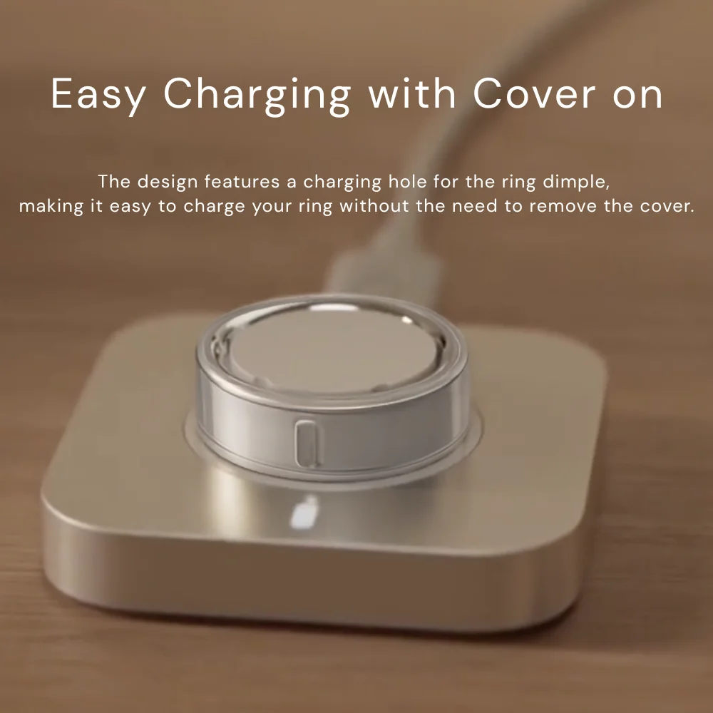 ฝาครอบแหวนซิลิโคนใส 6 ชิ้น ใช้ได้กับแหวน Oura และ Samsung ป้องกันรอยขีดข่วน ยืดหยุ่น ใส ป้องกันการกระแทก เหมาะสำหรับการออกกำลังกาย