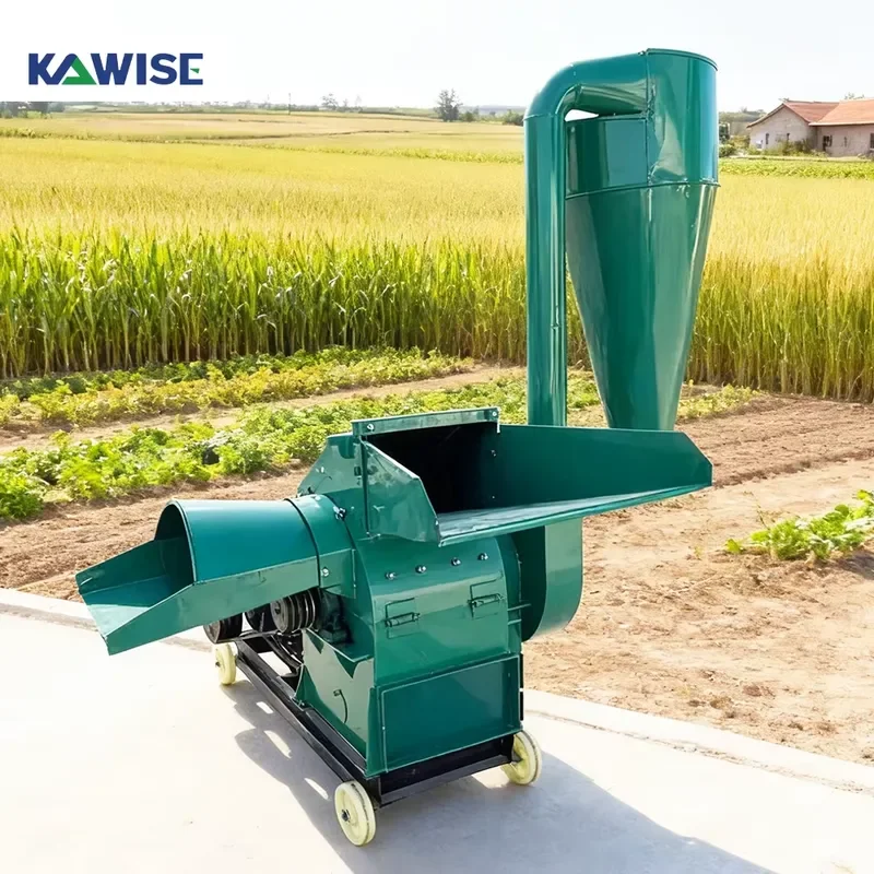 Electric Double Inlet Hammer Mill Grain Crusher for Corn Wheat and Rice Husk Grinding Feed Processing Machine