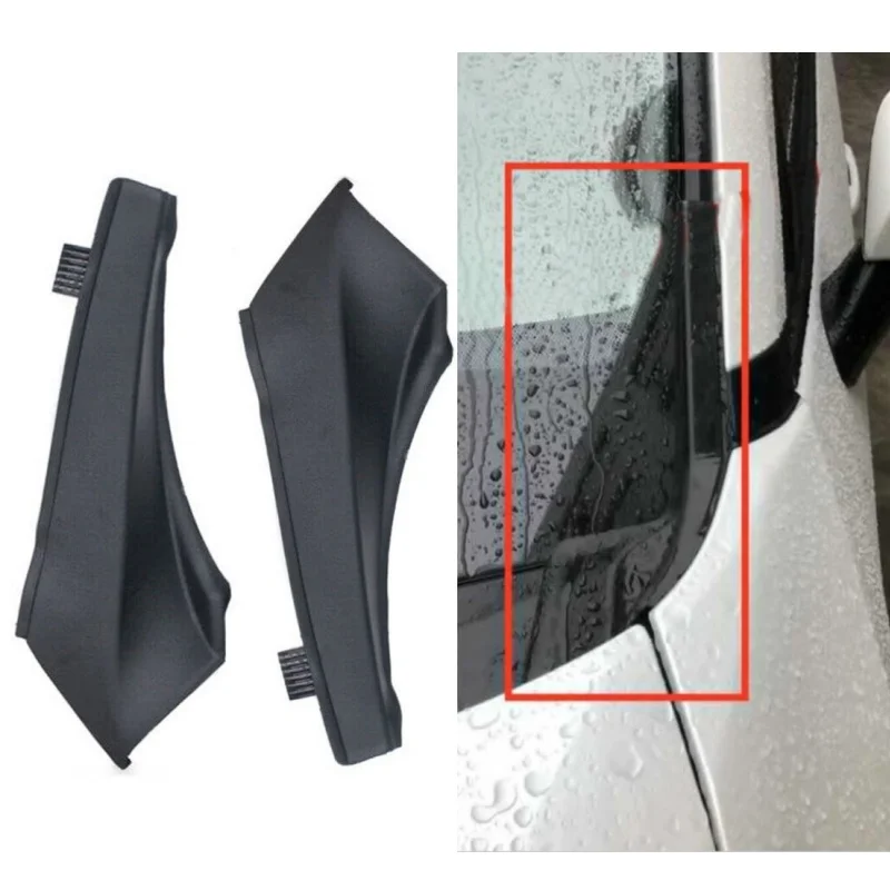 1 Pair Front Windshield Wiper Side Trim Cover Fender Hood End Caps For Toyota 2013 To 2018 53867-0R030 53866-0R030