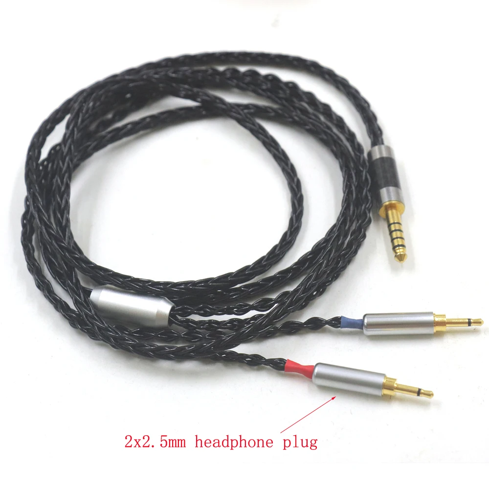 HiFi Upgrade to Dual 2.5mm Headphone Earphone Cable For Sonus Faber PRYMA Sivga Oriole SV021 1MORE H1707 Monolith M1060C