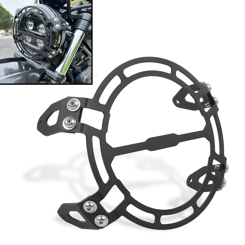 

For Honda CL 500 SCL500 CL300 Motorcycle Headlight Grille Guard Cover Head Lamp Protection CL250 CL500 CL 250 300 2023 2024