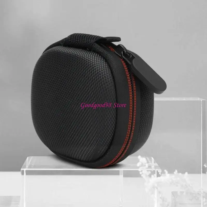 กล่องเก็บข้อมูลแบบพกพาสำหรับตัวป้องกันตัวยึดหูฟัง AC320 พร้อมตาข่ายพ็อกเก็ต W8EC