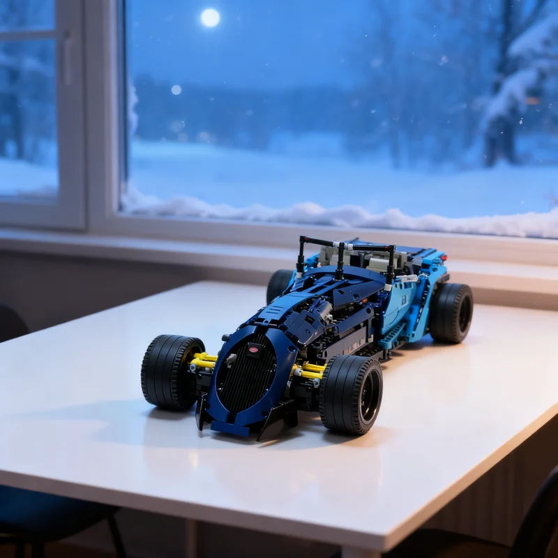 2550pcs MOC Bugatti Hot Rod type Technical Expert Builder Model Building blocks Architecture Christmas gifts toy idea Education