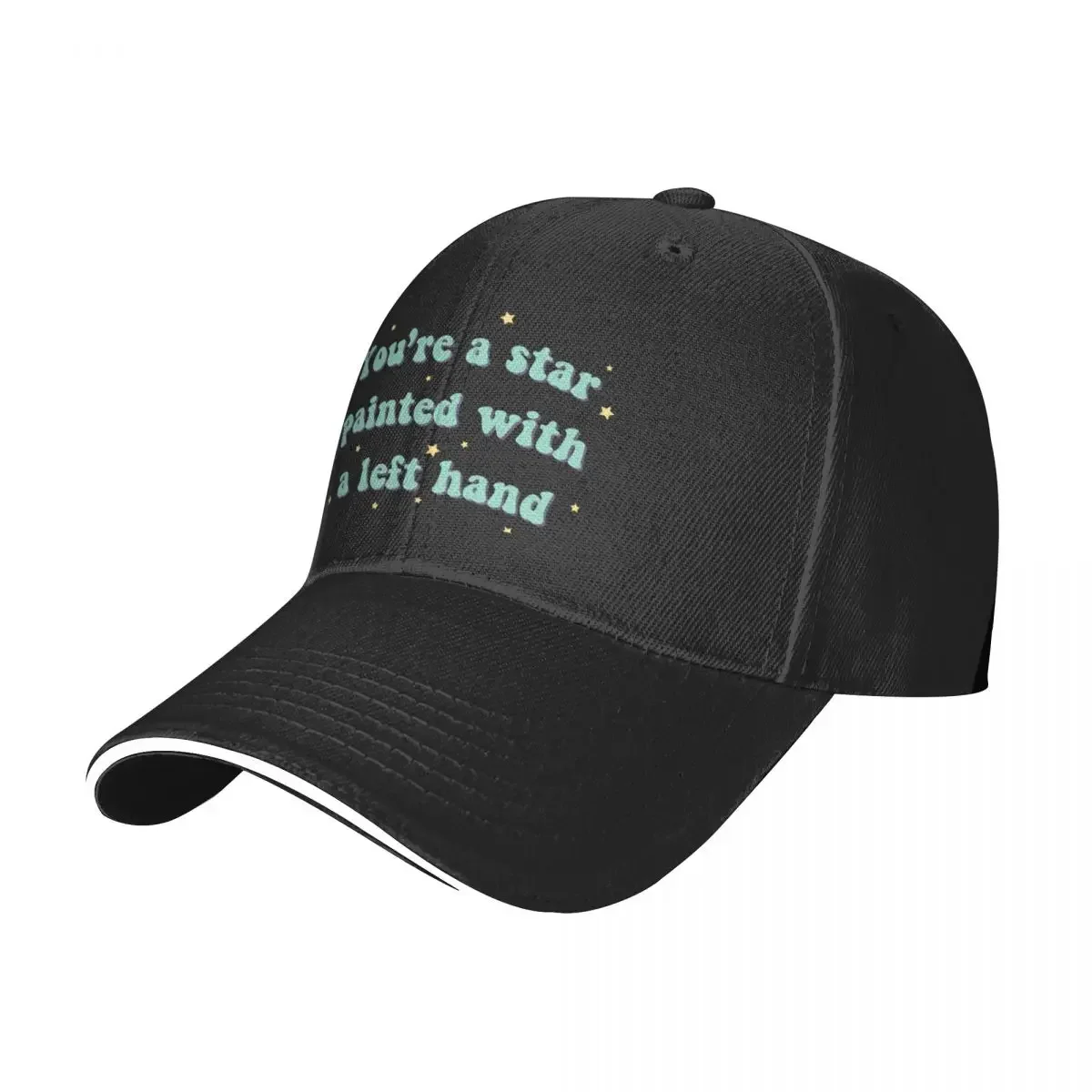 IU celebrity you're a star painted with a left hand Baseball Cap Visor Snapback Cap Streetwear Hat Female Men'S