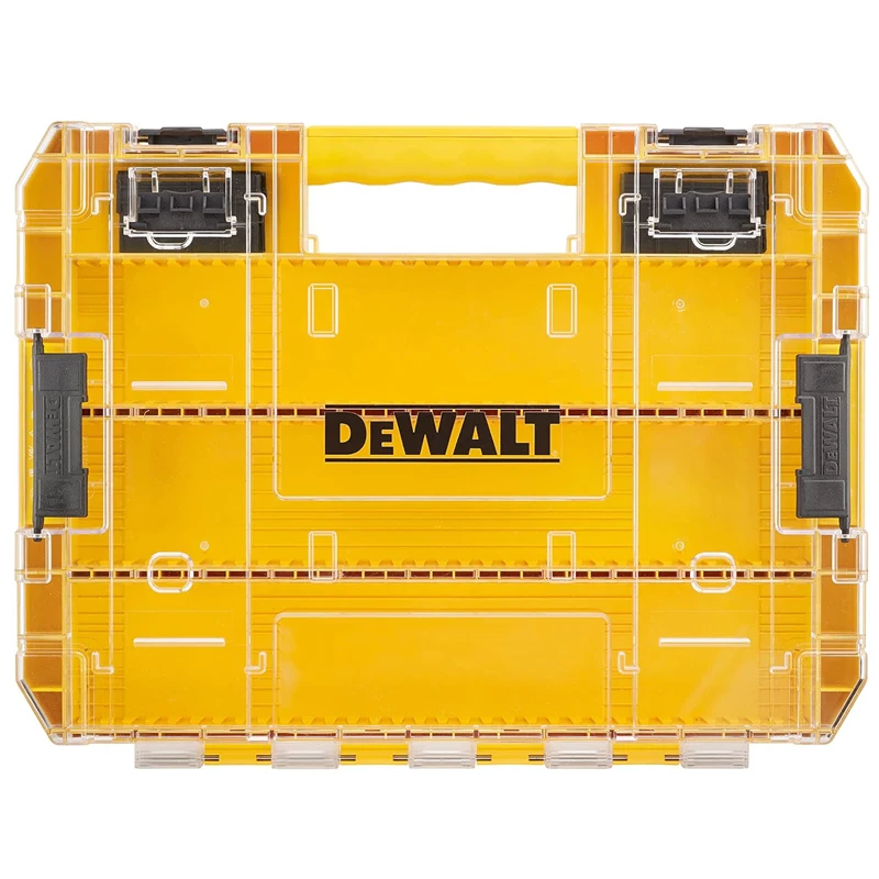 Imagem -03 - Dewalt-caixa de Ferramentas Rígida Empilhável Multifuncional Divisória Destacável Sistema Tstak Estojo Empilhável Grande Dt70839 Divisórias