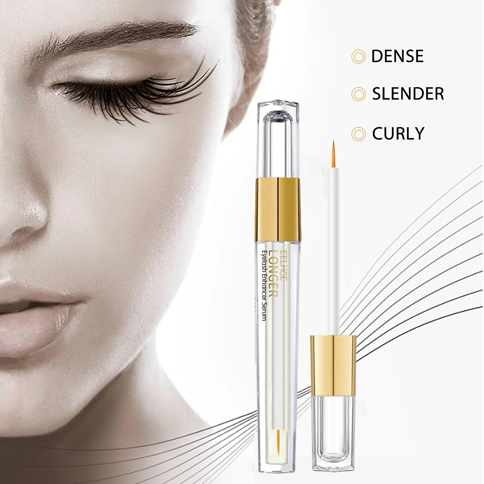 Snelle Wimper Booster Serum 5-Dagen Natuurlijke Wimper Enhancer Langer Voller Dikkere Wimpers Behandeling Nieuwe Producten Oogverzorging Make-up