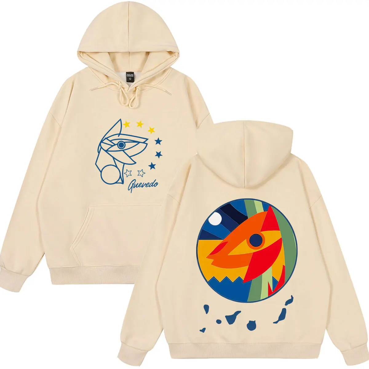 QUEVEDO EL BAIFO Album 2026 Tour Print Hoodie Herren Damen Mode Kleidung Sweatshirt Winter Casual Hip-Hop Pullover Fan Geschenke Top – Detail 4