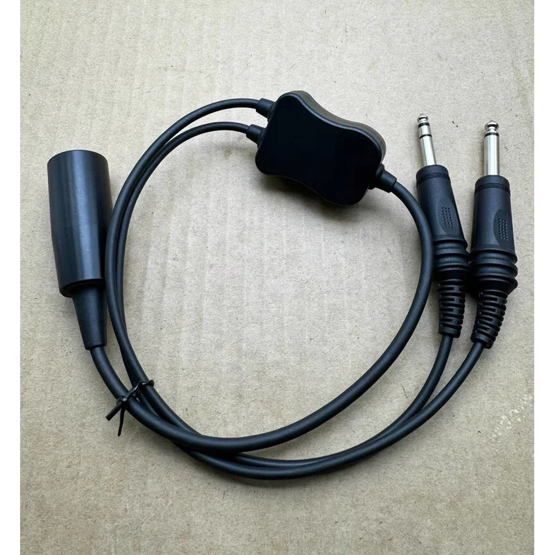 PP+ FOR Bose A10 A20 Aviation Headset Adapter BOEING GA Dual Plug to U174 Plug