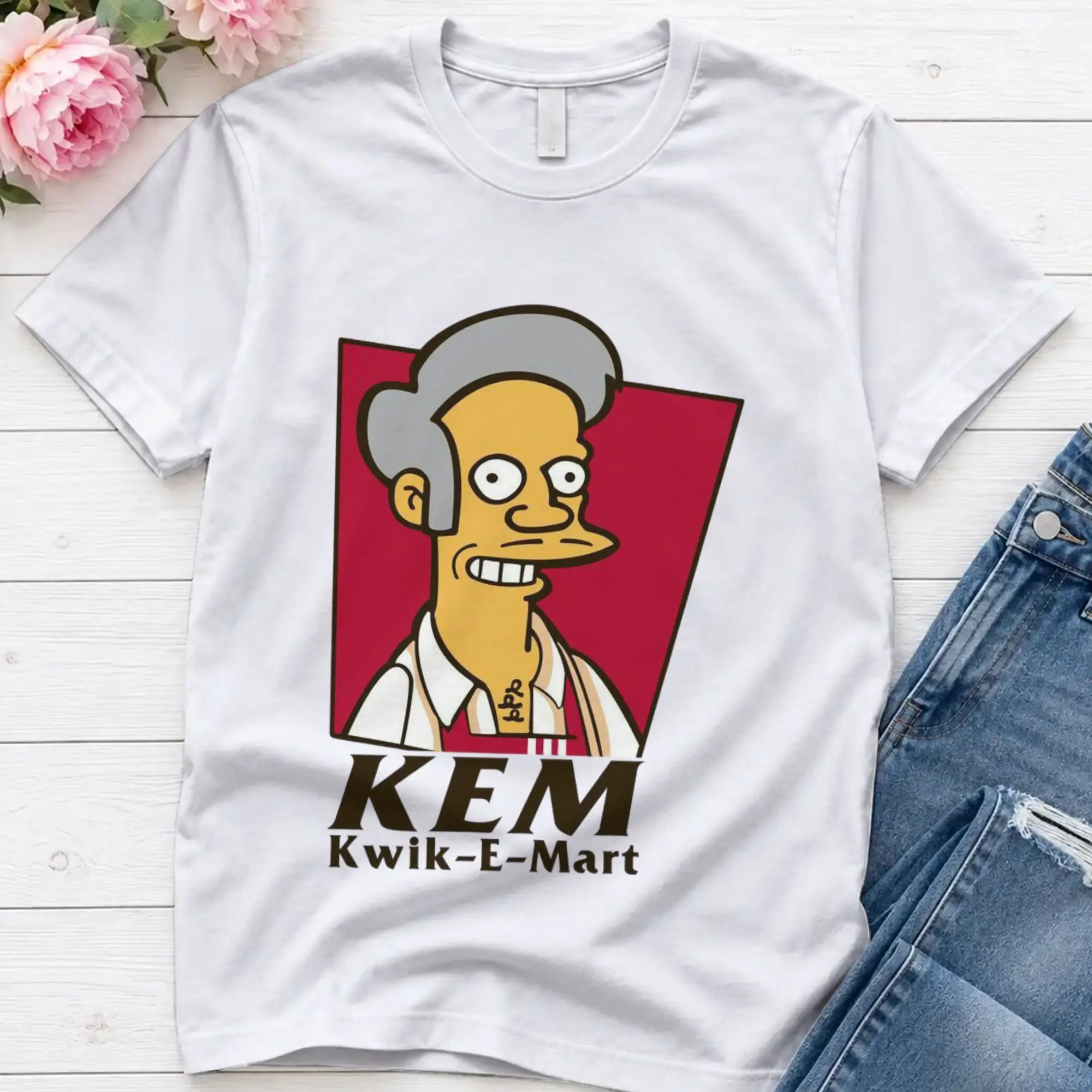 Streetwear T-Shirt Beach Simpsons Trendy Cool T Shirts Simpsons Cotton Tee Shirt for Men's Y2K Casual Hot Sale Short Sleeve Tops