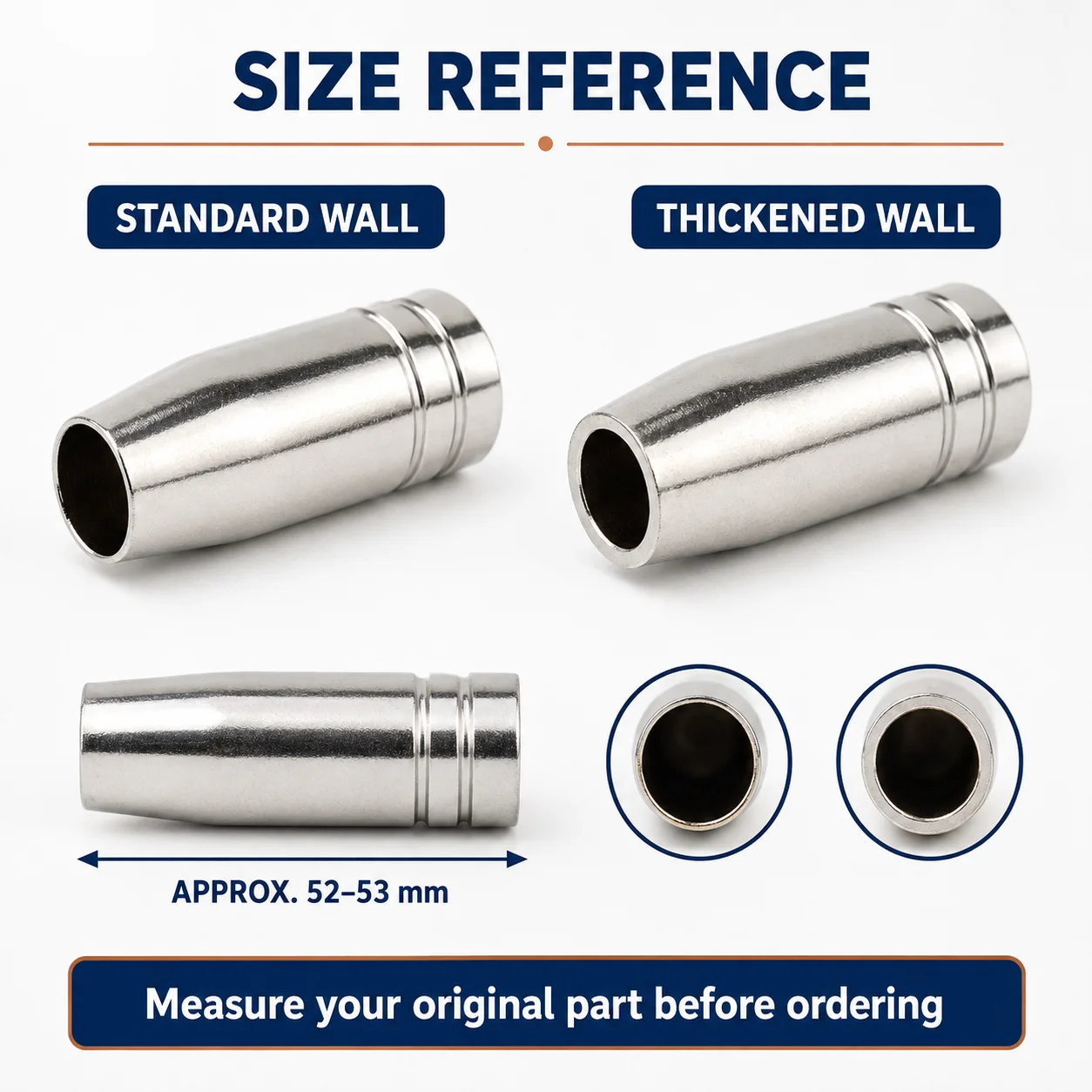 13PC 15AK Welding Torch Consumable Electrode Guard Cup Link Rod Tips Goose Neck Bend 0.8/1.0/1.2mm For MIG Welding Machine Tools