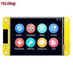 RCmall 2.8-inch ESP32 Display ESP32-2432S028R 240x320 Screen LCD TFT 2.8'' Module ILI9341 Driver for Arduino IoT Smart Home