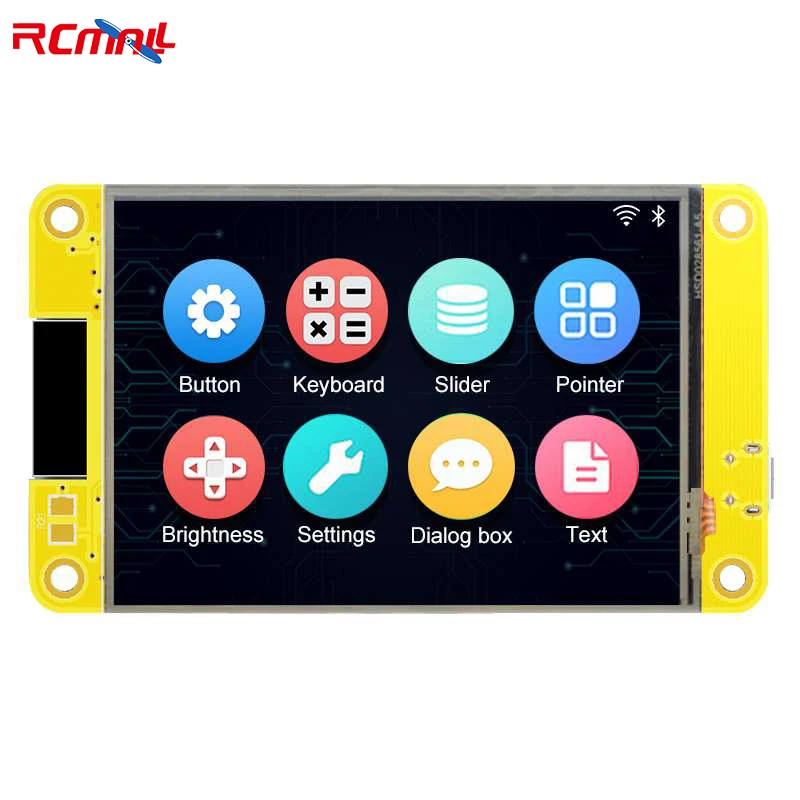 RCmall 2.8inch ESP32 Display ESP32-2432S028R 240*320 Screen LCD TFT 2.8'' Module ILI9341 Driver for Arduino IoT Smart Home