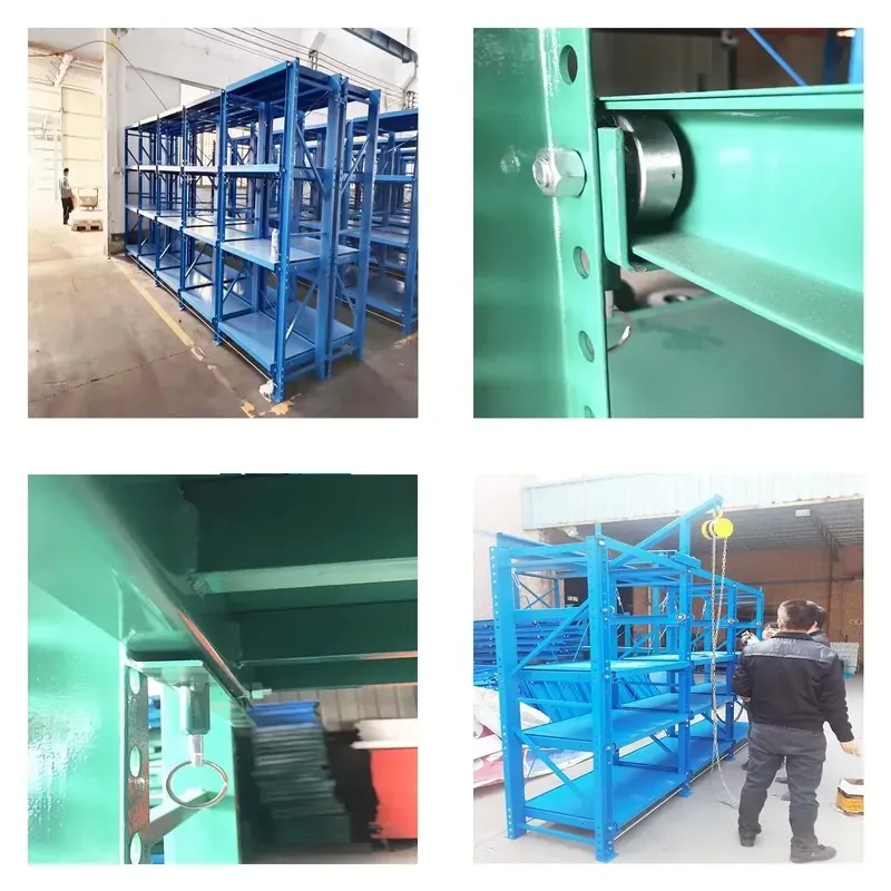 5-Layer Multifunctional Heavy-duty Steel Mold Storage Rack Industrial System