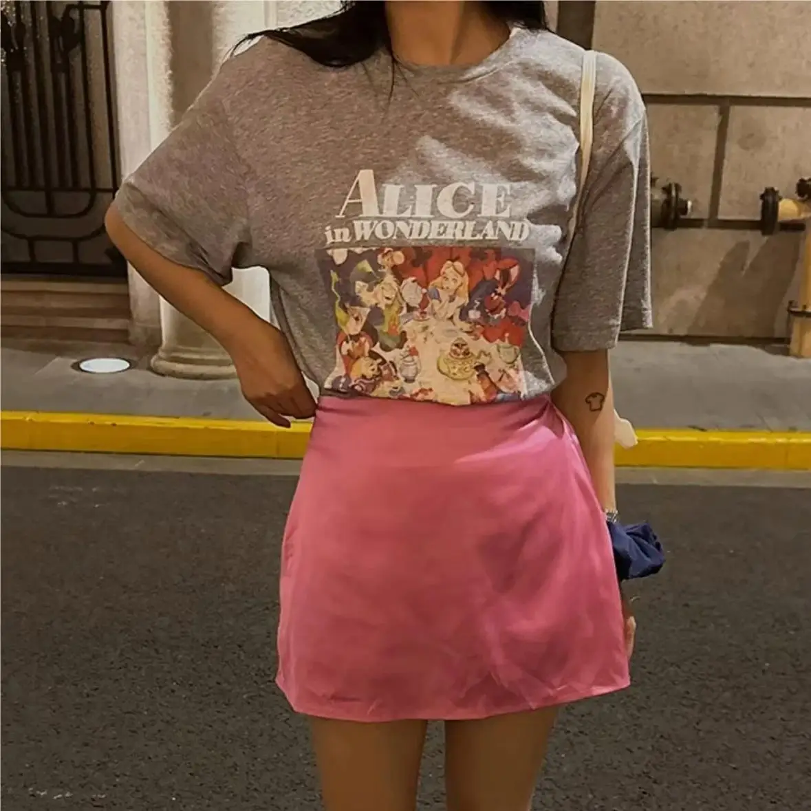 

Mini skirts y2k clothes korean fashion satin skirts for woman high waisted skirt women black harajuku fashion skirts pink