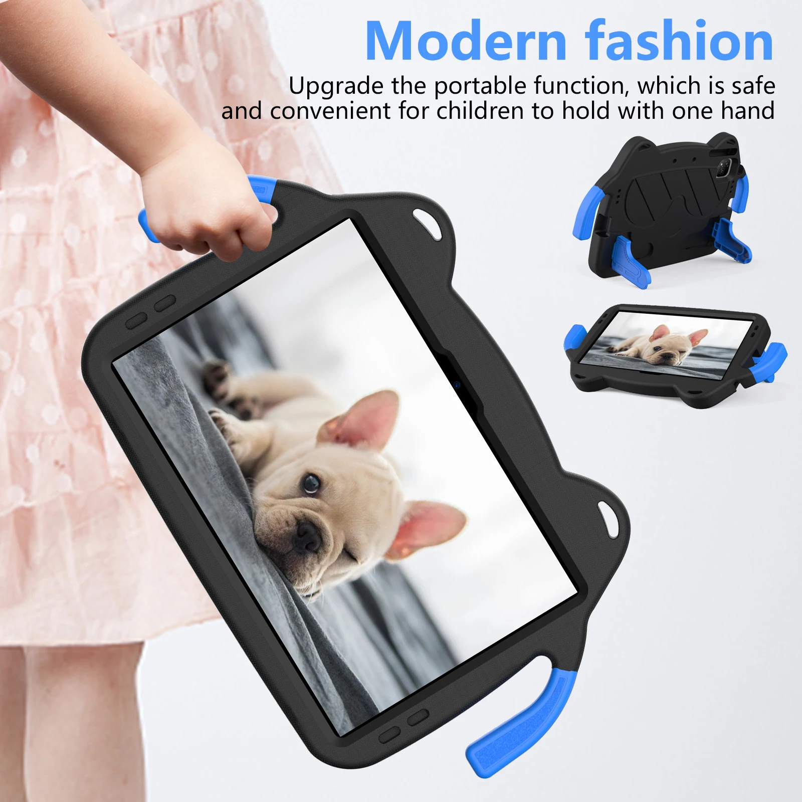 Kids Cartoon Case For Infinix Xpad 11" X1101 2024 Tablet Safe  EVA Stand Cover For Tecno megapad 11" Protector Cover With handle