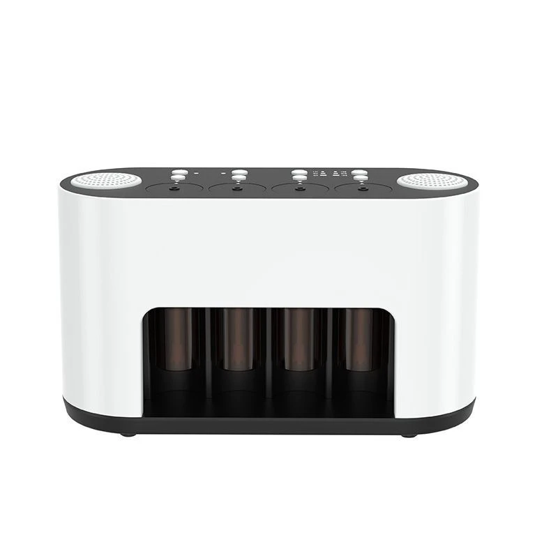 

Household four nozzles Bluetooth pure essential oil aromatherapy machine purification negative ion desktop office bedroom