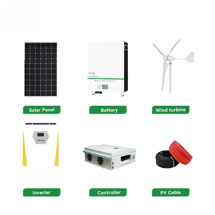 Solar Energy System Wind Energy System 3kw 5kw 10kw 100kw Generator Solar Wind Hybrid Energy System Home Farm Bettery Storage