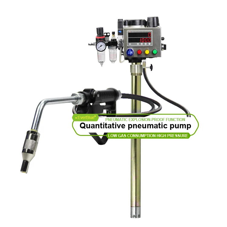 

Portable Air-Powered Lubricating Oil Pump for 208L Lubrication Tasks Oil Refueling