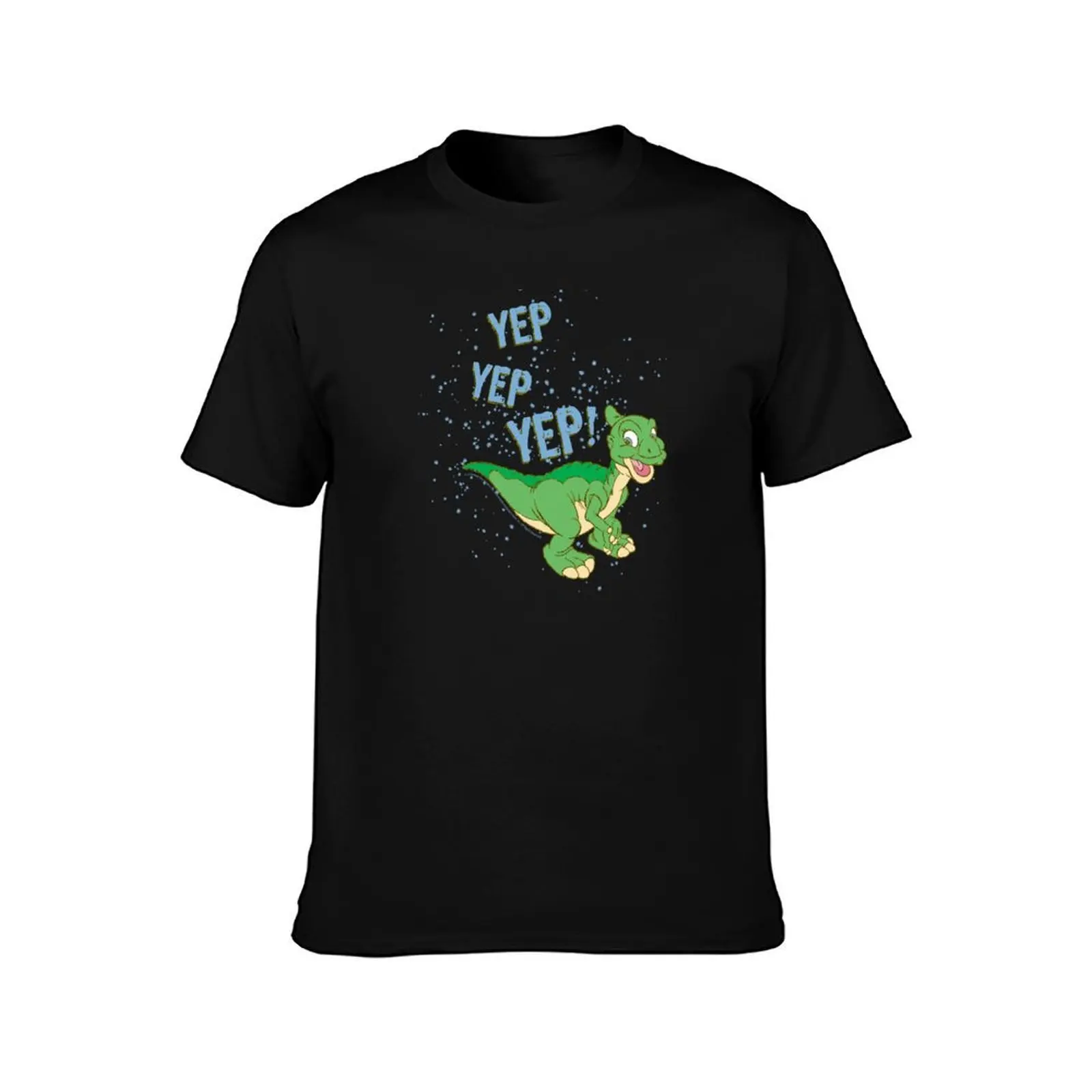 Land Before Time Ducky Yep Yep Yep Sprinkle T-Shirt Retro Graphic Print T-Shirt