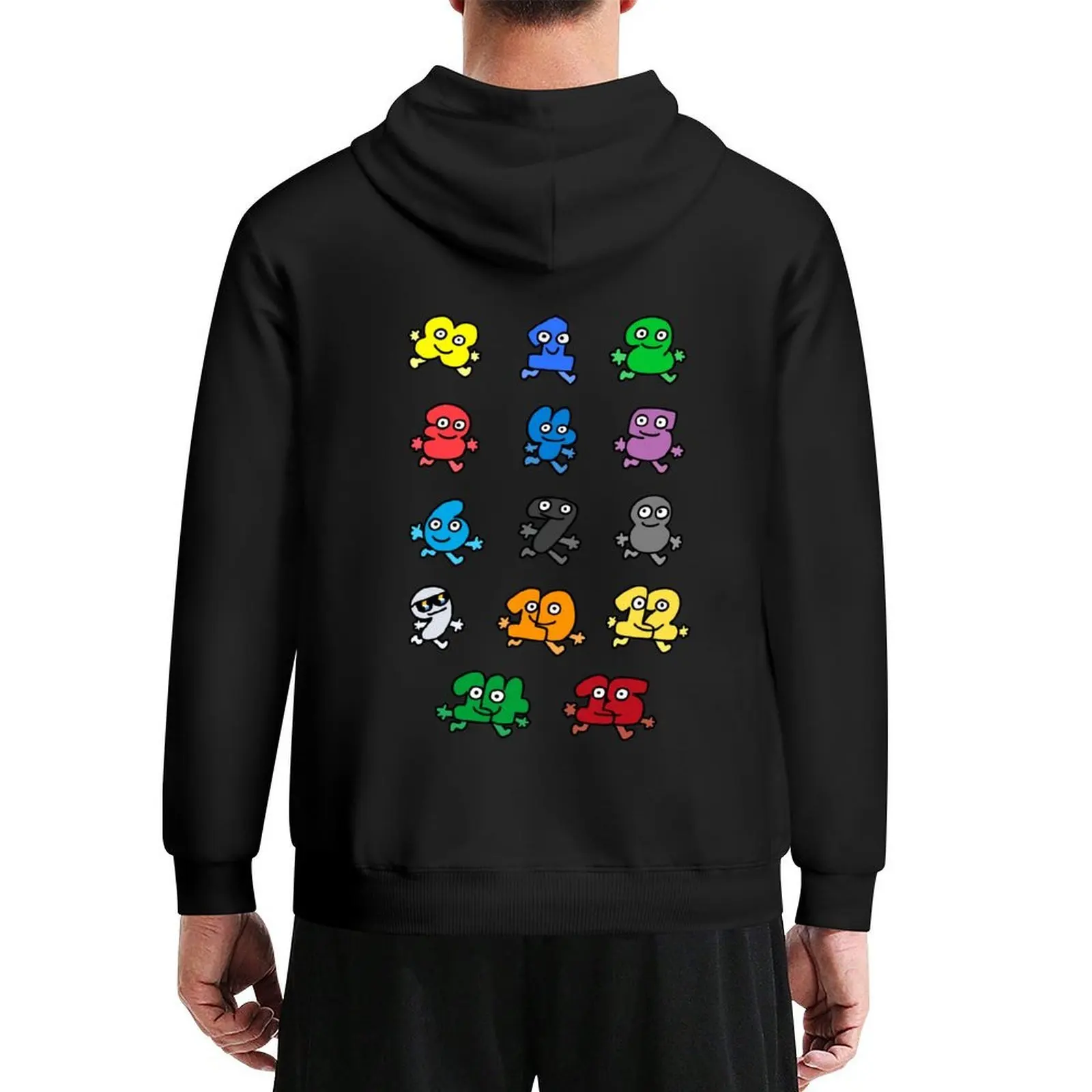 

All Algebralien Pack BFDI Hoodie autumn korean style clothes korean clothes men's coat hoodie men