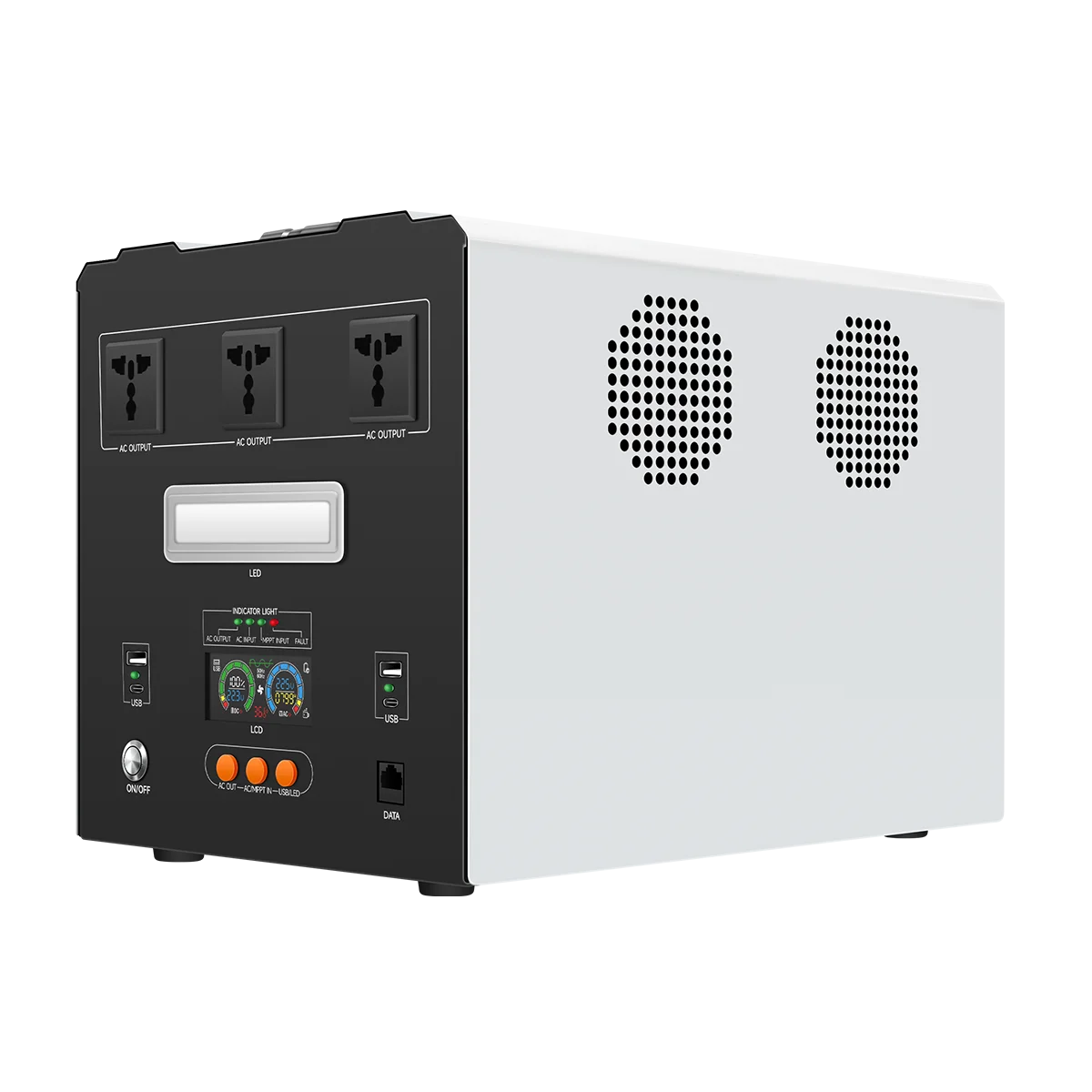 

1500W Inverter 24V Input Voltage to 110V / 220V Output Universal Caravan RV Travel Inverter
