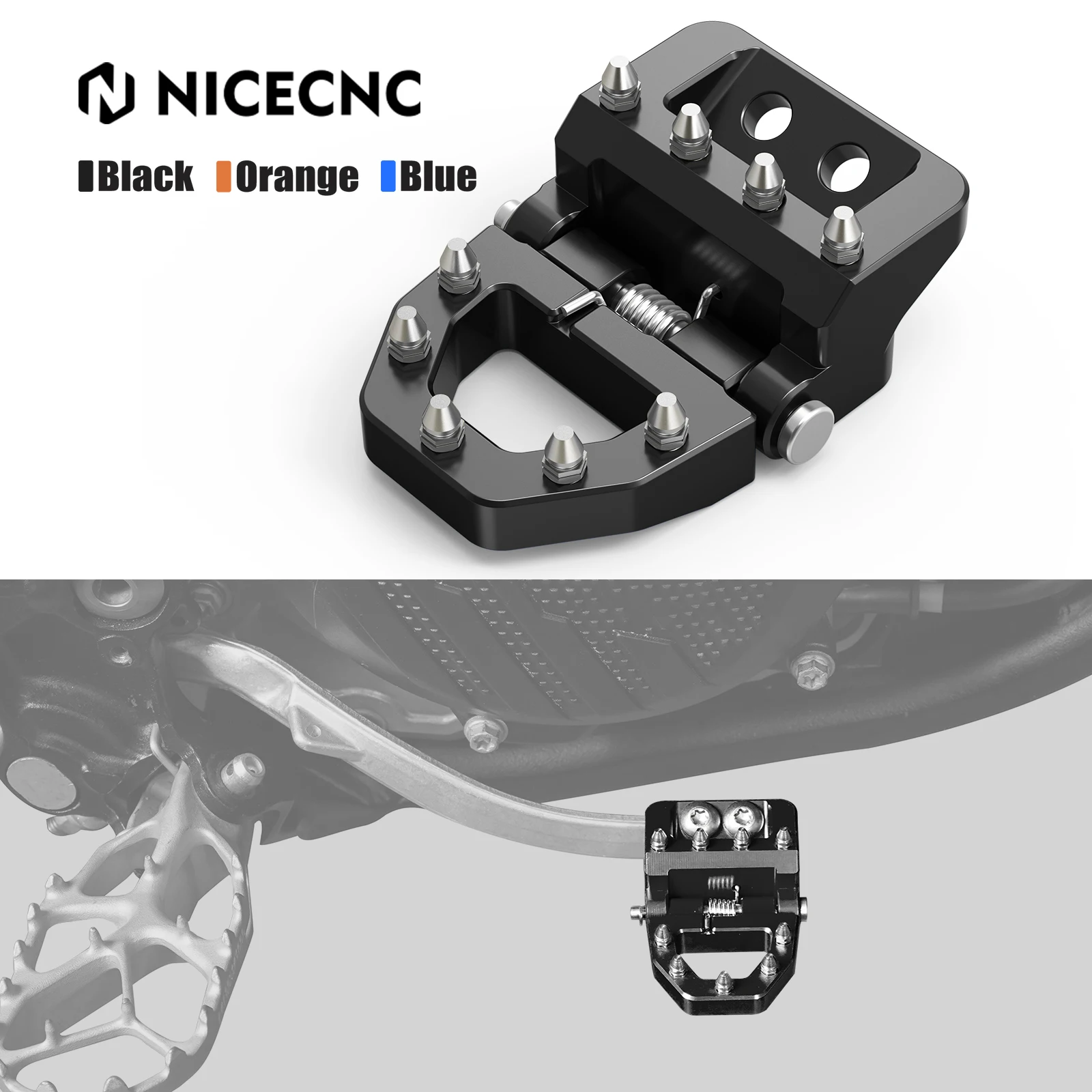 NICECNC ل 2021-2024 GasGas EC300 EC250 دراجة نارية التحكم المزدوج بدال فرامل لوحة MC EX EC 300 250 125 EXF ECF MCF 450 350 250