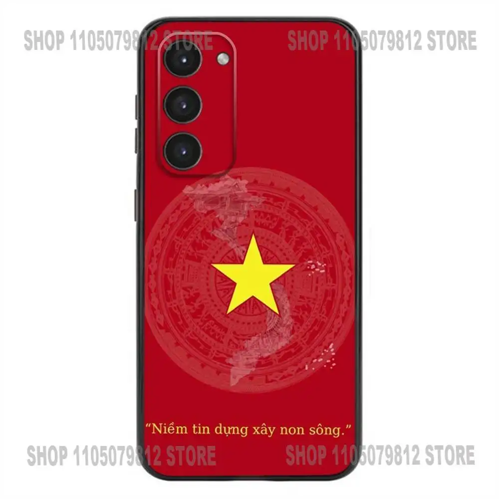 Capa de telefone vietnã para samsung galaxy a32,21s,22,31,52,53,72,73,note20,8,9,10 capa preta de silicone macio