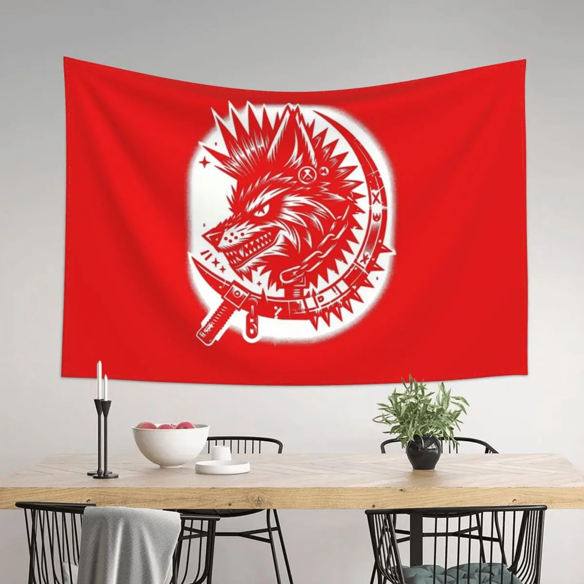 

Howlers Never Bow - Red Rising Tapestry Decoration Pictures Room Wall Decorative Paintings Room Decoration Korean Style Tapestry