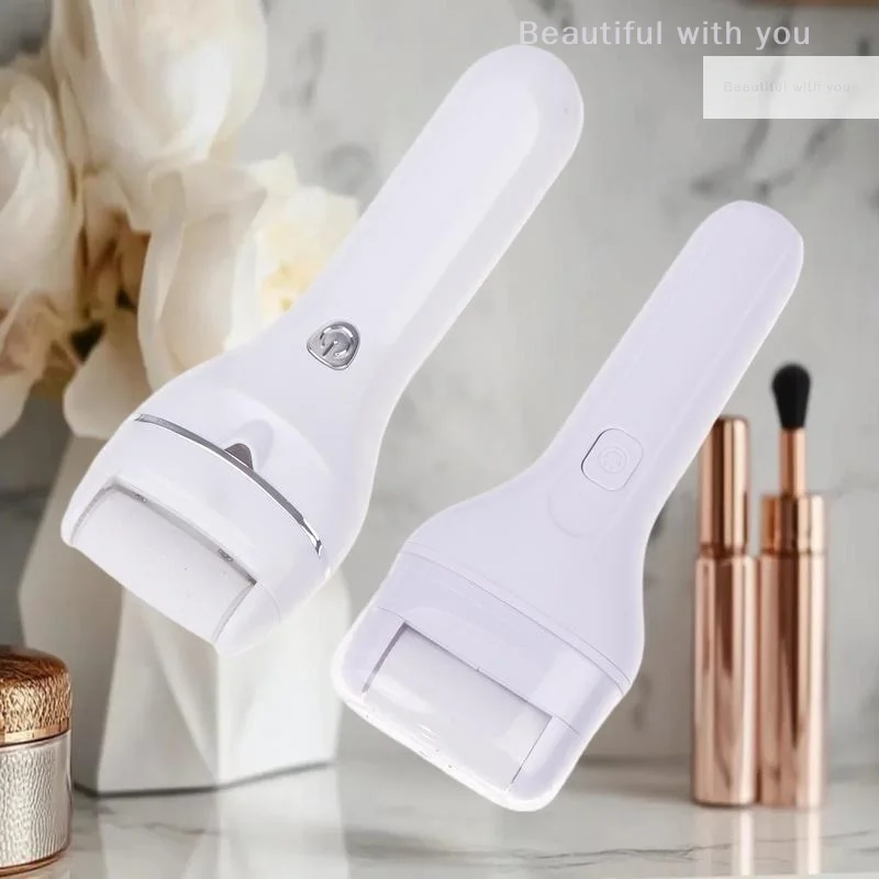 

Electric Foot Callus Remover USB Charging Foot Scrubber File Portable Waterproof Foot Filer Pedicure Tool For Dry And Crack Feet