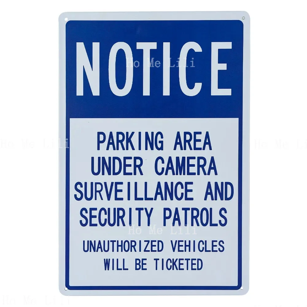 No Parking Sign Private Property Sign Violators Will Be Towed Sign Man Cave Tin Signs Retro Poster Plate Decor Plaque