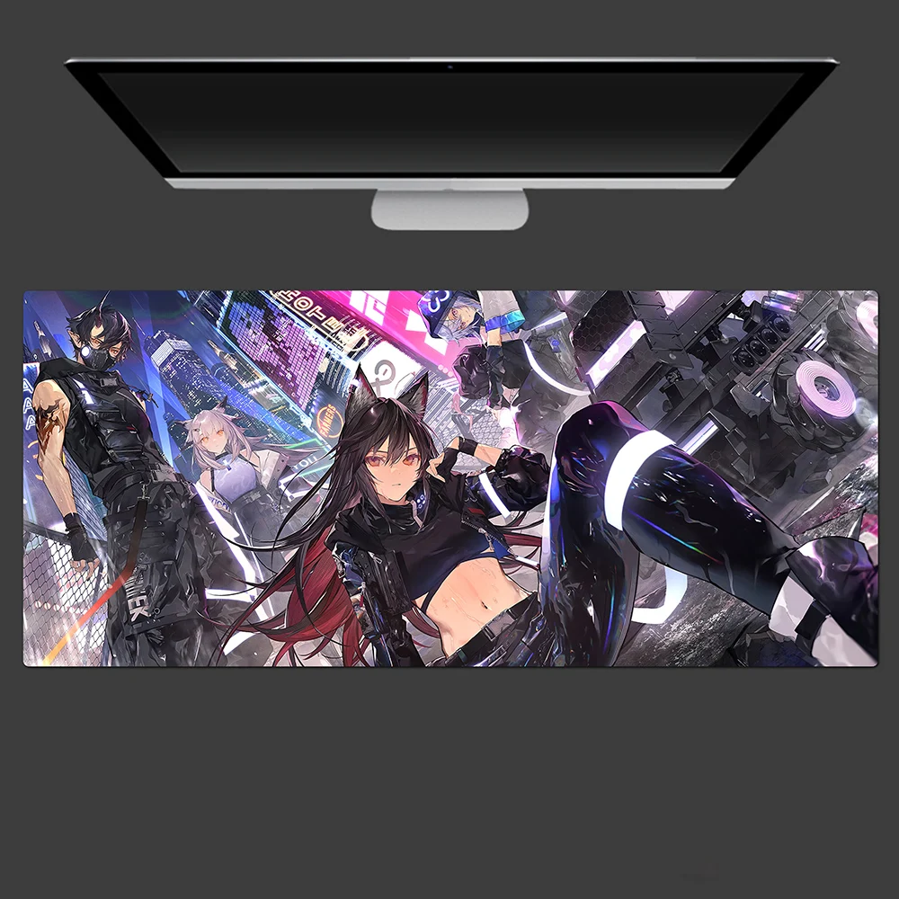 

Arknights Deep Fixing Under Lamp Anime Second Element Hd Printed Gaming Mouse Pad Rubber Desk Mat for Keyboard and Accessories