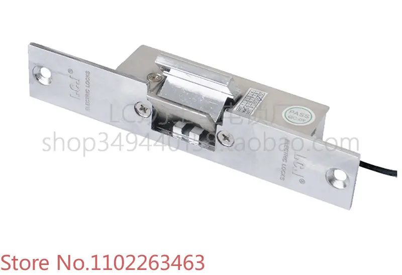 OC3303L original electric lock mouth access control electric lock cathode lock narrow mouth glass door clamp