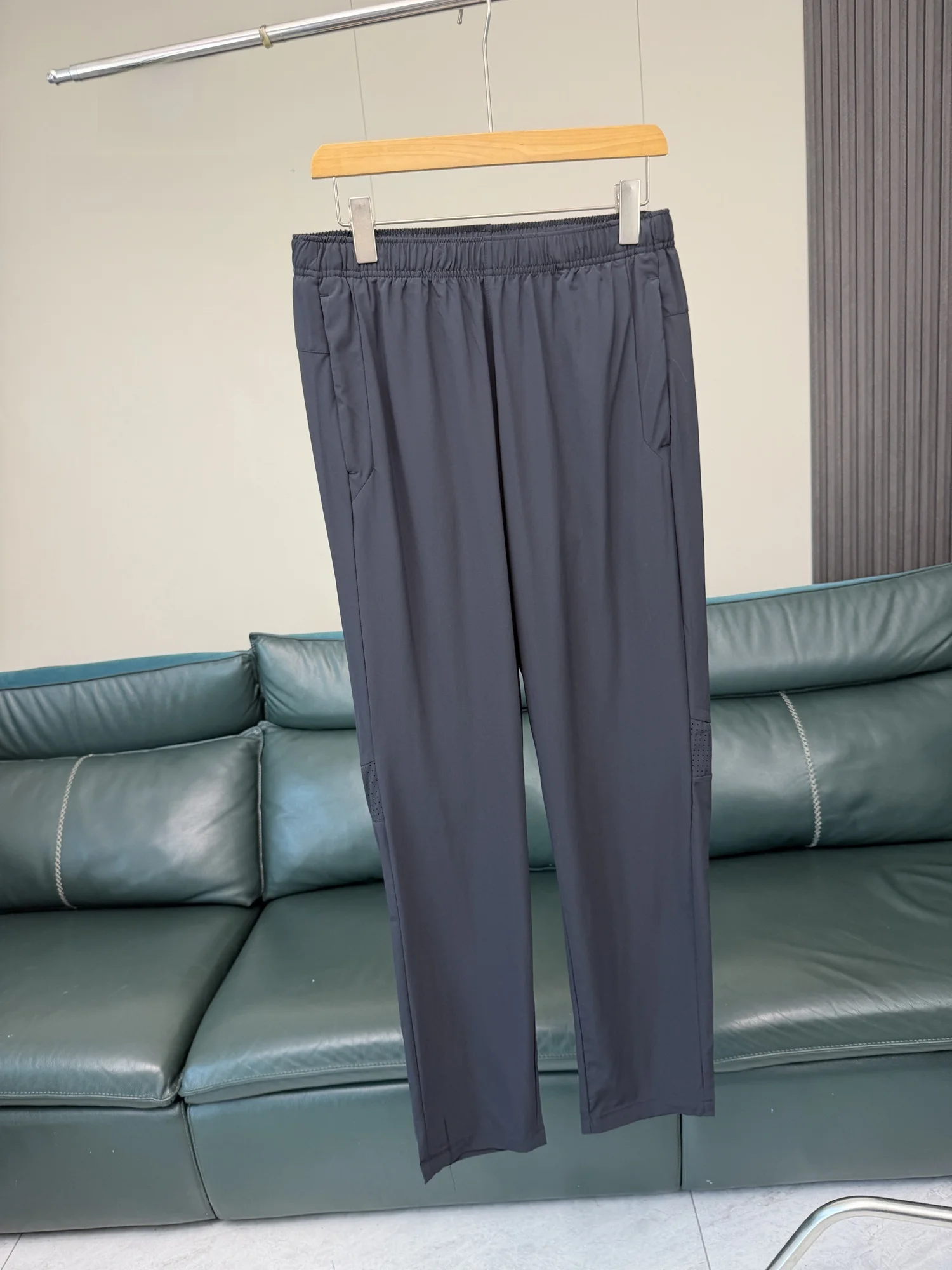 Cooling Lightweight Breathable Quick-Drying Comfortable Men's Summer Straight Leg Casual Pants Elastic Four Sides Trendy