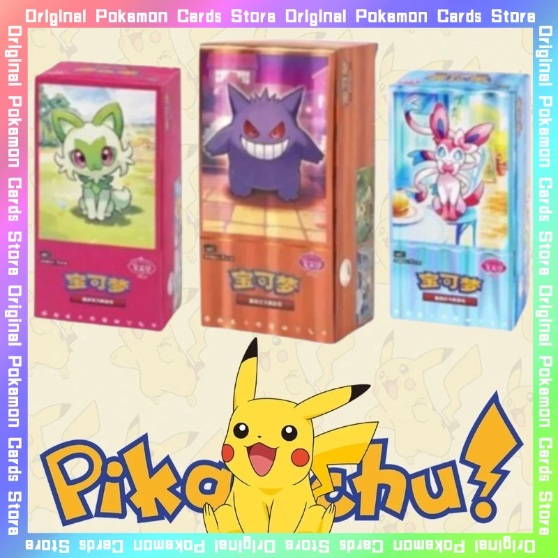 100-original-pokemon-vol3-scarlet-violet-gem-pcak-trading-anime-vol1-ptcg-cartes-a-collectionner-chinois-simplifiees-eevee-vol2-jeu