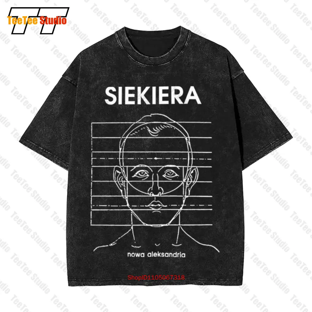 

Винтажная футболка оверсайз Siekiera Nowa Aleksandria Polish Punk Siekiera Band KNH8