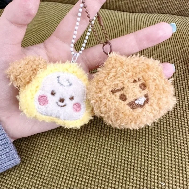 Kawaii BT21 Doll Pendant Cute Keychain Backpack Couple Pendant CHIMMY COOKY KOYA TATA Anime Gift Toys - view 6