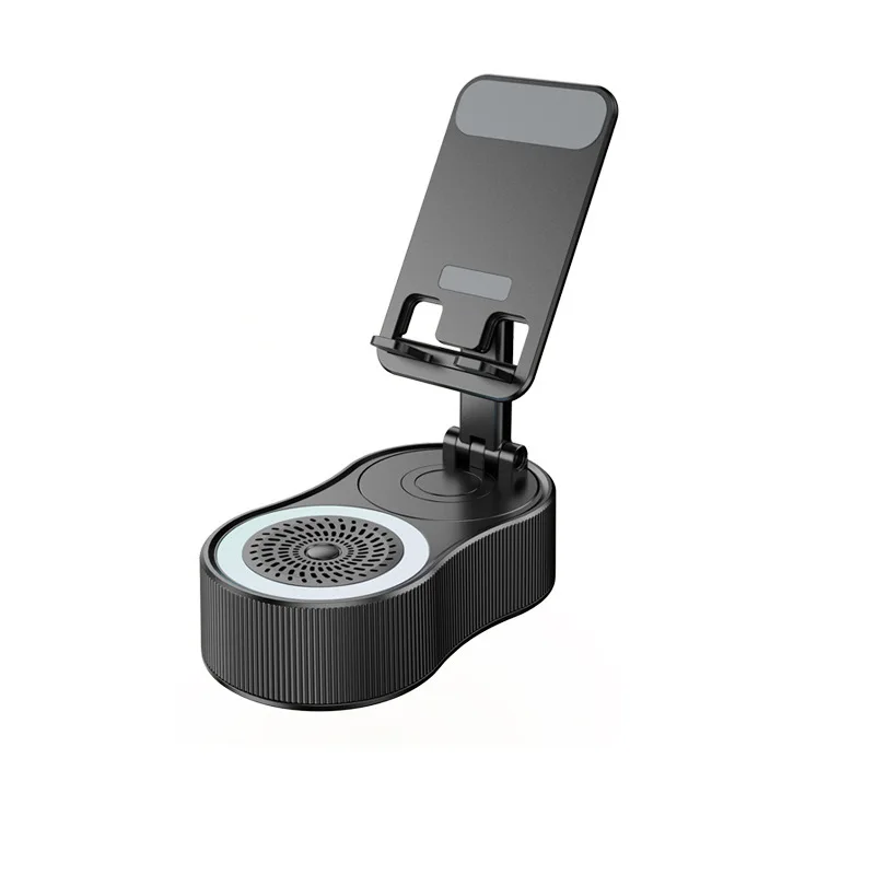 

Bluetooth Speaker with RGB Light 5 in 1 Power Bank Phone Stand Fast Shipping