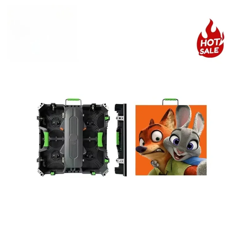 7680Hz High Refresh HD LED Screen P2.5 P3.91 Waterproof 500x500mm Cabinet Indoor Outdoor Stage Rental Full Color Display Panel