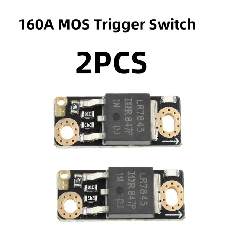 A25P PWM Regulated 2PCS 160A High Power MOS Trigger Switch Drive Module Field Effect Tube Electronic Switch Control Board
