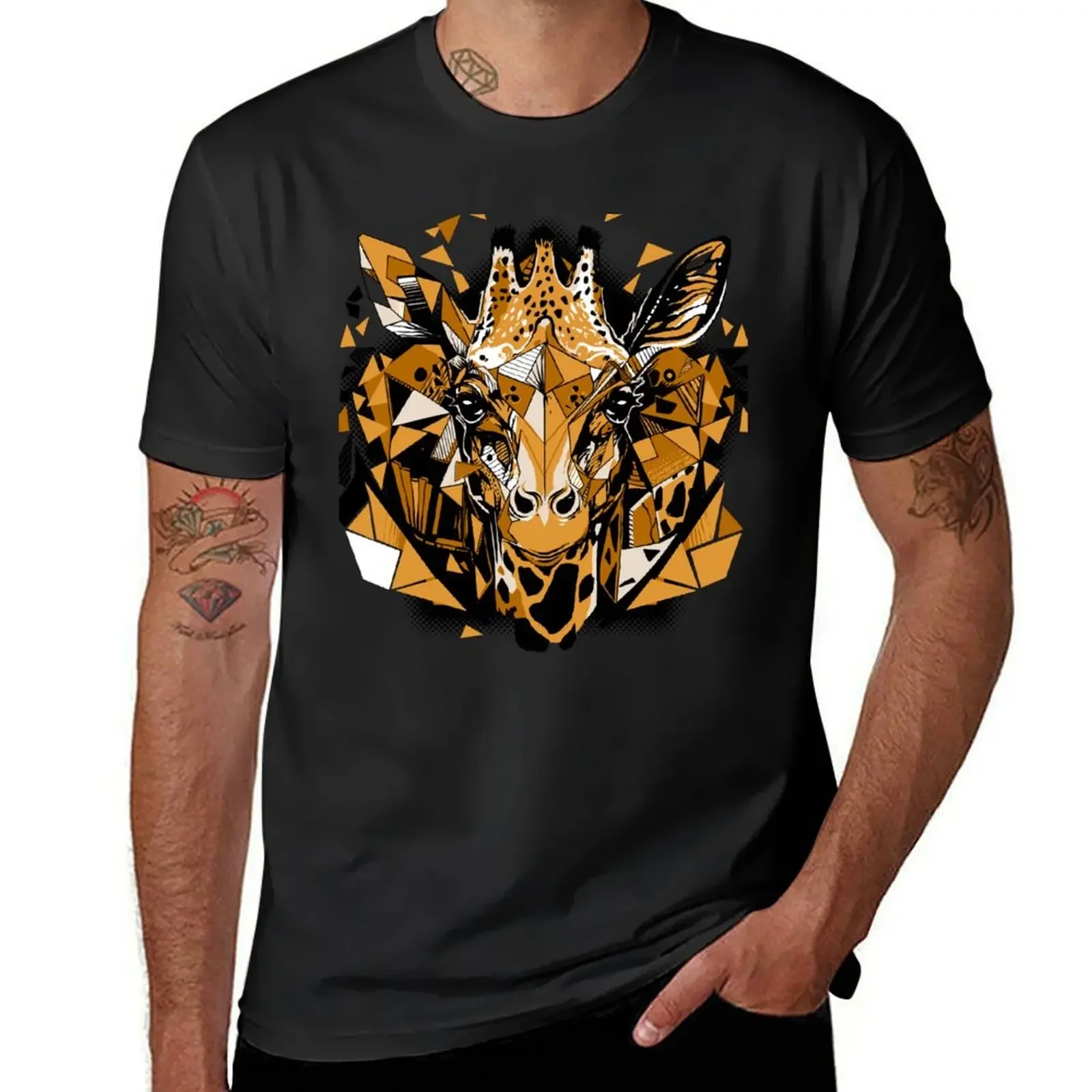 Safari with Your Inner Giraffe: Embracing the Wild Beauty of the Savanna [light version] T-Shirt