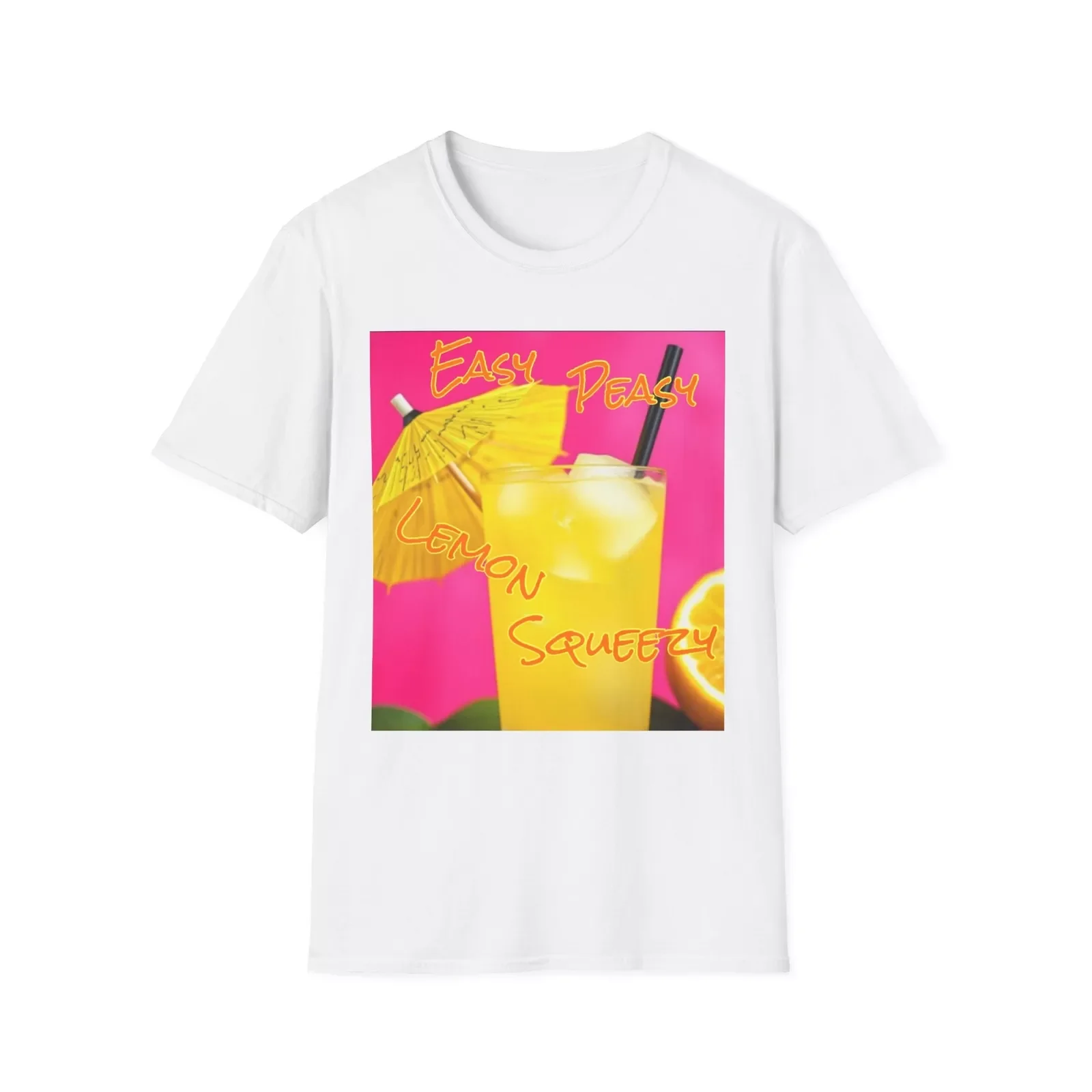 

Lemonade Графический принт Летняя роскошная брендовая мужская и женская футболка из чистого хлопка с коротким рукавом Уличная модная трендовая одежда