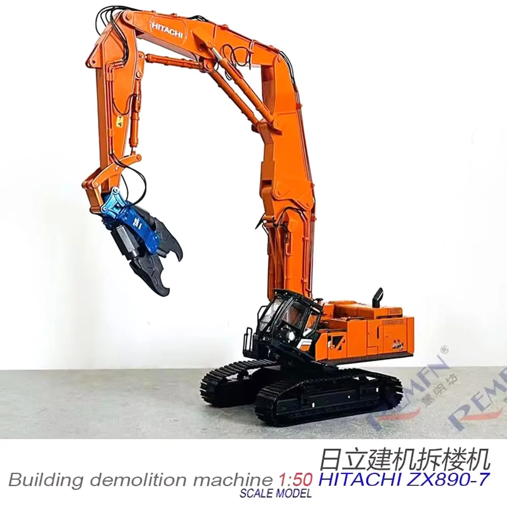 

1/50 Alloy Toy Engineering Model - Zaxis ZX890-7 Building Demolition Machine - Excavator - Boy's Birthday Gift Scene Decoration