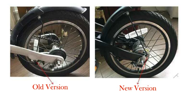 Original EF1 Kotflügel vorne und hinten für Xiaomi Qicycle EF1 Elektroroller Spritzschutz Kotflügel 3. Teile – Detail 10