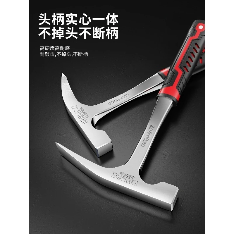 Lixi geological hammer professional grade exploration  archaeological special tool for digging jade fossils rock nail mining