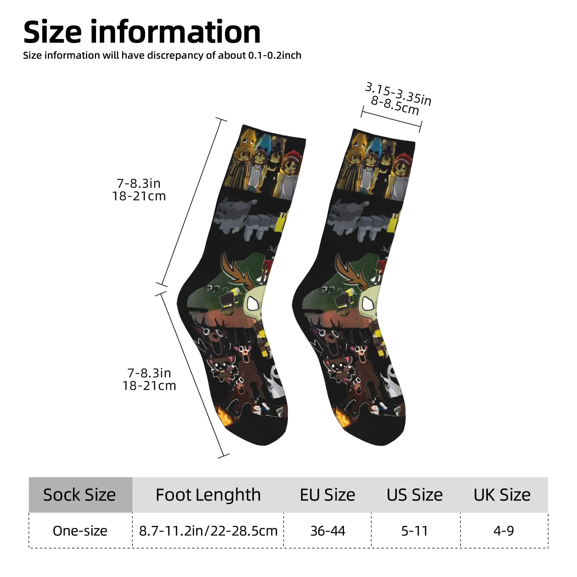 99 ليالًا في لعبة الغابة، جوارب غير رسمية للرجال، جوارب تزلج عالية الجودة، تصميم شتوي، جوارب مضادة للانزلاق