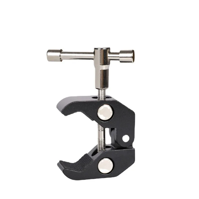 Metal crab clamp, large magic arm clamp, camera, liquid screen fixing bracket arca clamp  product photography props